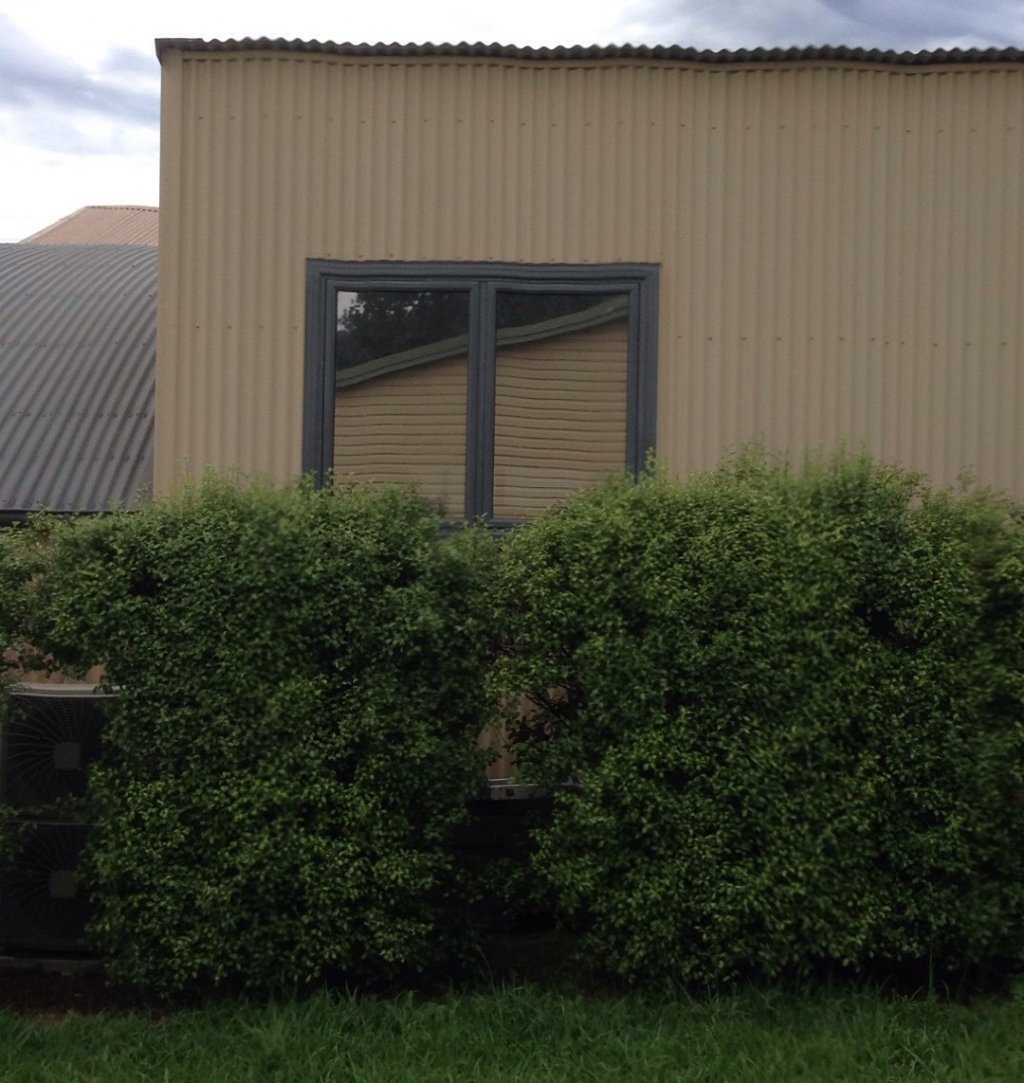 AlpineTint highly reflective mirrored solar control window film installation done in Tawonga South.