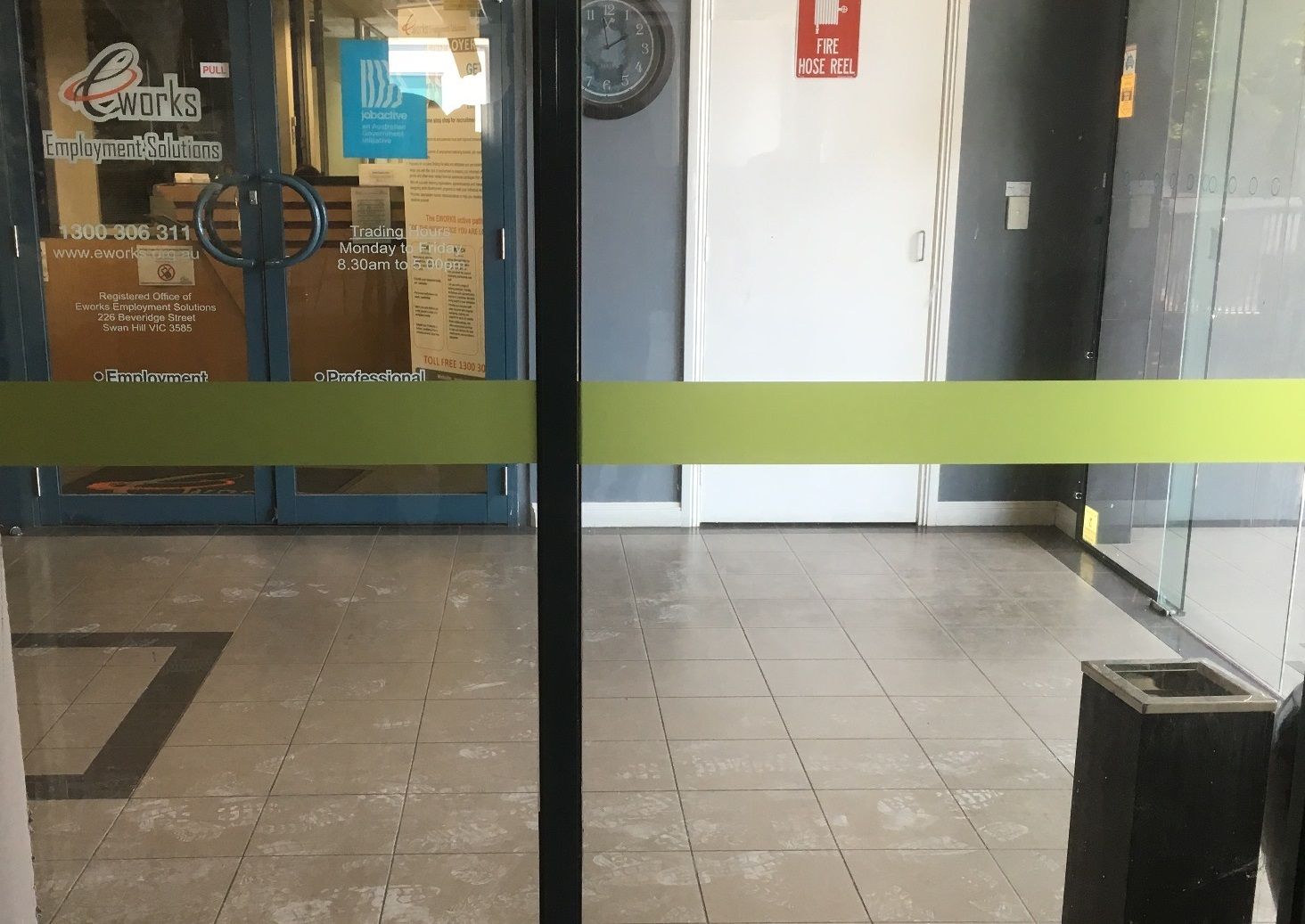 AlpineTint safety decals.