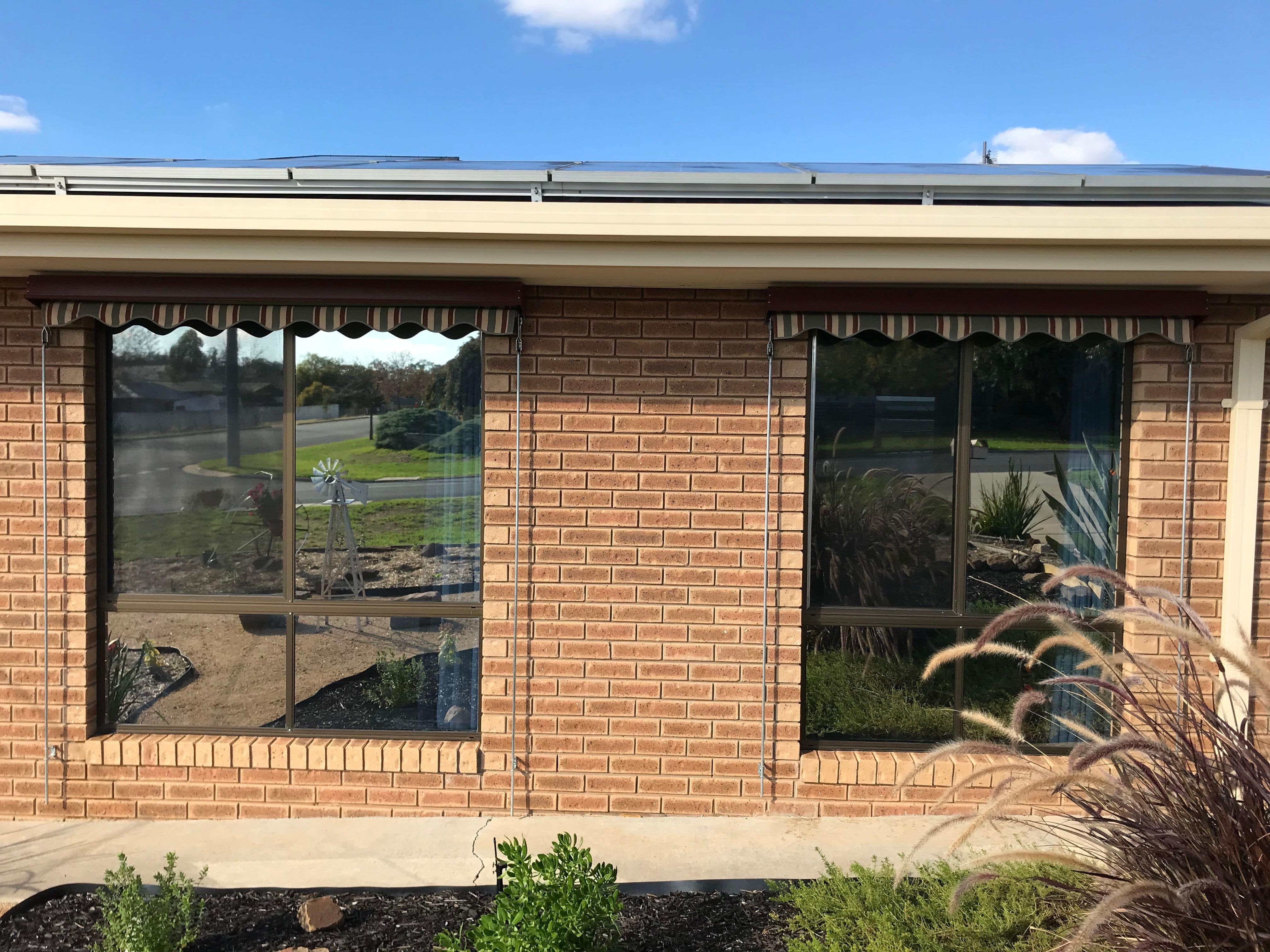 AlpineTint dark solar control window film installation done in Mansfield.